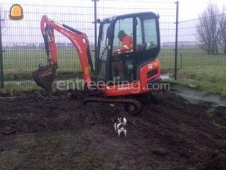 Kubota KX016-4 Omgeving Sliedrecht