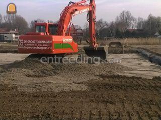 case cx180B Omgeving Sliedrecht