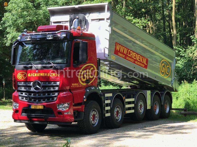 Mercedes 10x4 kipper