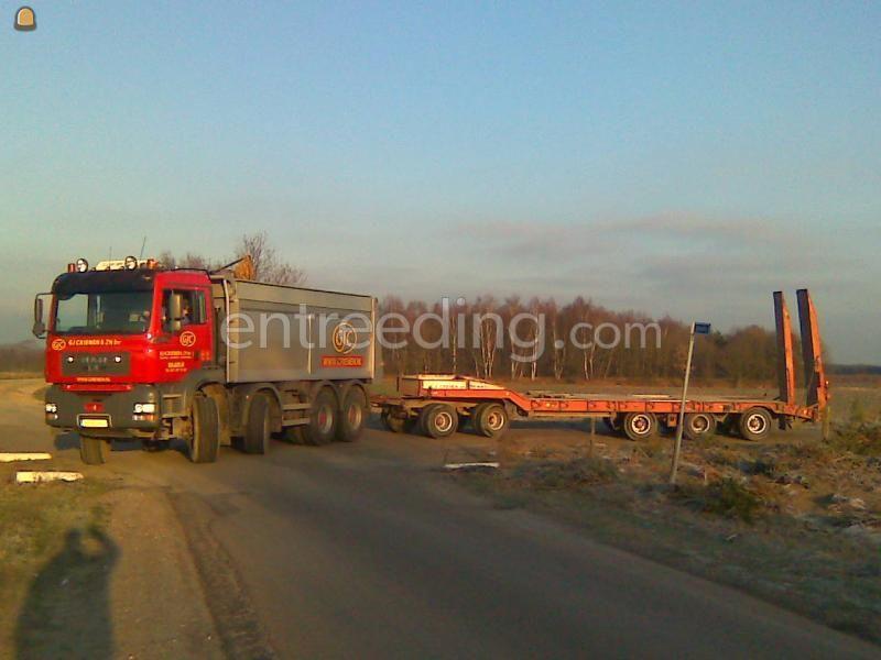 MAN 35.372 VFZ Kippervrachtauto's 8x4