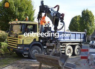 Scania  P114-380 Kraanwag... Omgeving Venlo