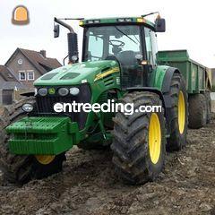 John Deere 7820 + Mullie ... Omgeving Goes