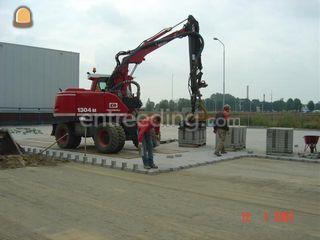 machinaal straatwerk Omgeving Gorinchem
