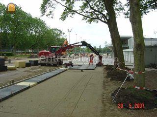 Machinaal betonplaten (he... Omgeving Gorinchem