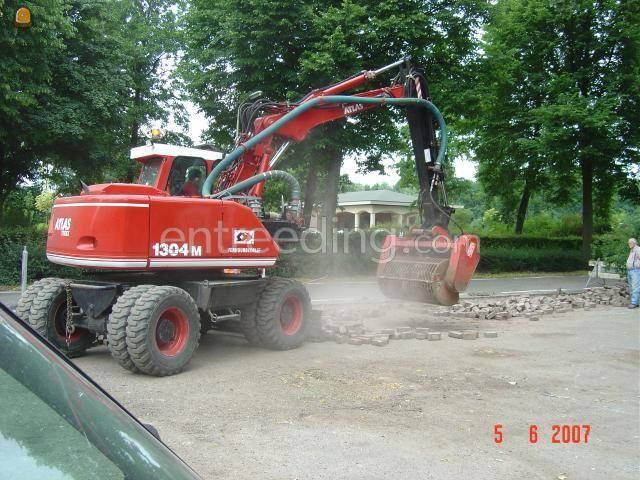 Projecten / werken stenentrommel - zeven