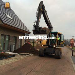 volvo ew140B Omgeving Gent