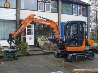 Hitachi ZX38U-5 Omgeving Gouda