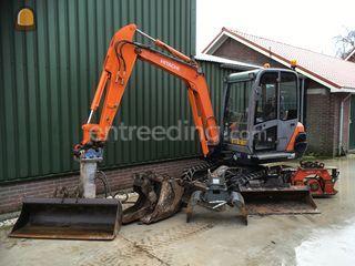 Hitachi Zaxis 30 Omgeving De Ronde Venen