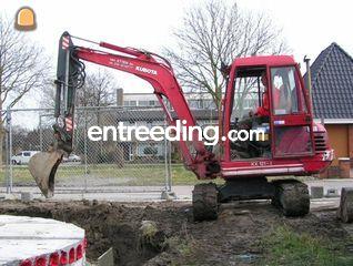 Kubota kx121 Omgeving Rotterdam