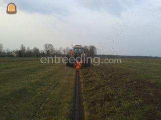 Fendt + Greppelfrees Omgeving Wijk bij Duurstede