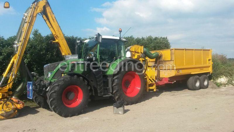 Fendt 720 maaizuig combinatie