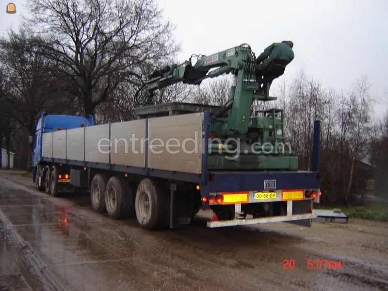 3-assige oplegger met hiapkraan