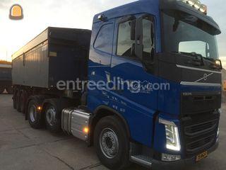 Volvo 6x2 + Kiptrailer Omgeving Waalwijk