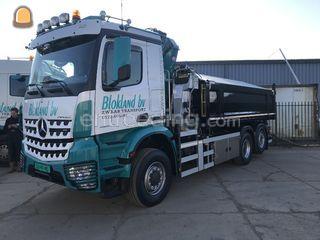 Mercedes 6x4 + overdruk. ... Omgeving Alphen a/d Rijn