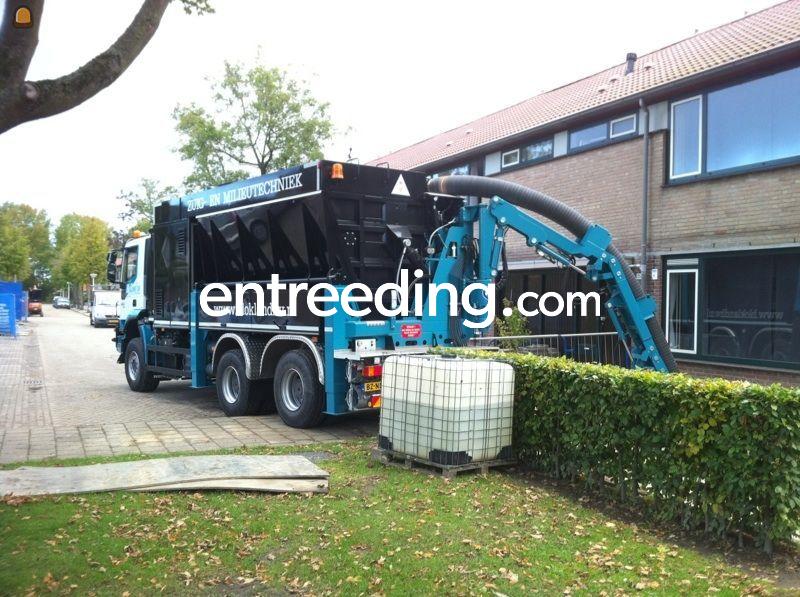 Iveco/Rsp zuiginstalatie , dubbele turbine en krachtarm