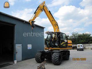 JCB JS 145W Omgeving Alphen a/d Rijn