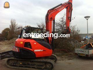 Kubota 8 ton overdruk Omgeving Alphen a/d Rijn