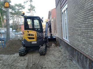 Volvo ECR25D Omgeving Kamerik