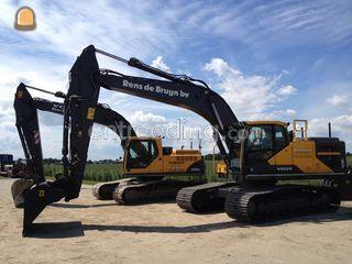 Volvo EC250E met GPS Omgeving Kamerik