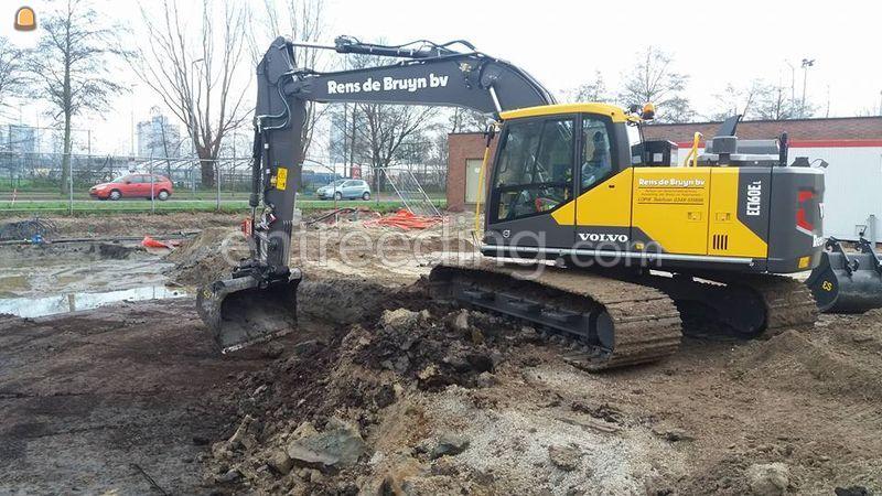 Volvo EC160E met GPS