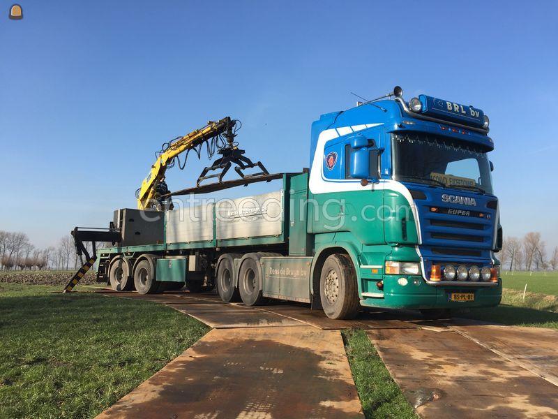 Scania + kraantrailer