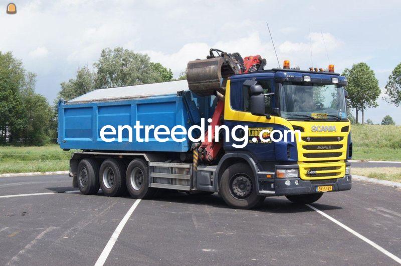 Scania 8x4 tridem