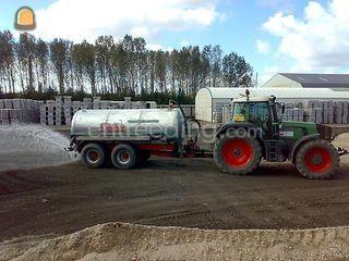 Fendt 920 + Waterwagen Omgeving Hoekse Waard