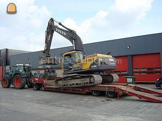 Fendt + dieplader Omgeving Hoekse Waard