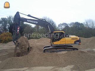 Volvo EC 240 C Trimble GP... Omgeving Hoekse Waard