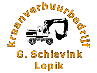 Logo G. Schievink Kraanverhuurbedrijf Lopik