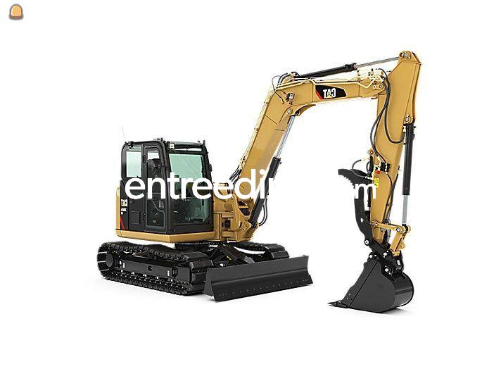 Minikraan Caterpillar 8 ton