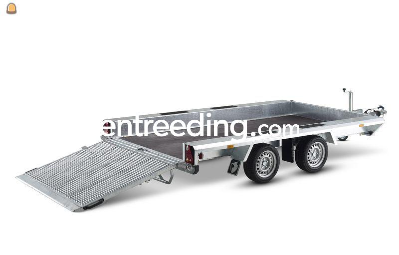 Aanhanger schamelwagen 5 meter