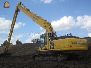 Komatsu Super Long Front ... Omgeving Gouda