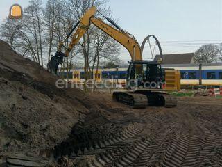 CAT 316F 3D GPS Omgeving Alphen a/d Rijn
