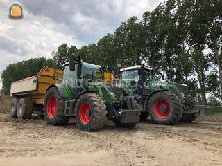 Fendt 516 + Beco 140 Omgeving Alphen a/d Rijn