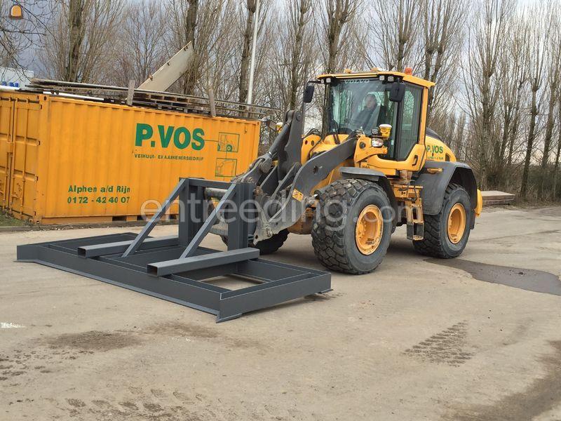 Shovel met schuifframe