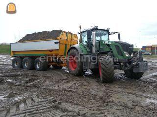 Fendt 824 + Beco 360 Omgeving Alphen a/d Rijn