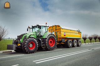 Fendt 936 + Beco 360 Omgeving Alphen a/d Rijn