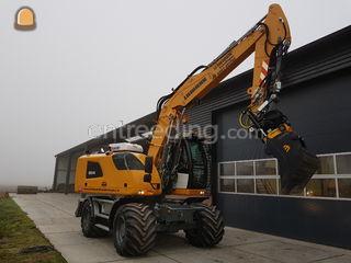 Liebherr EW 914 Omgeving Vianen