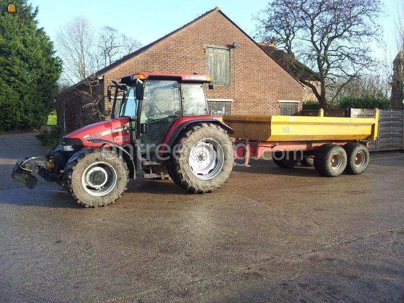 Case jxu 1100+vgm kipper