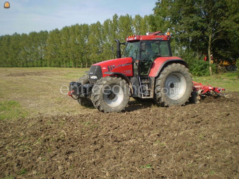 Case cvx 170+Cultivator