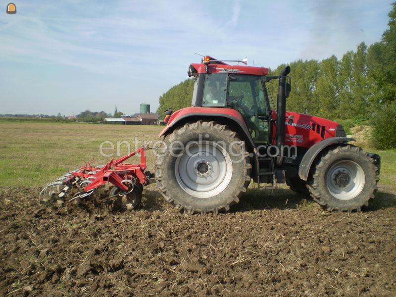 Case cvx 170+Cultivator