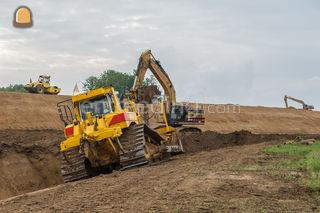 Cat D6T LGP Omgeving Maastricht