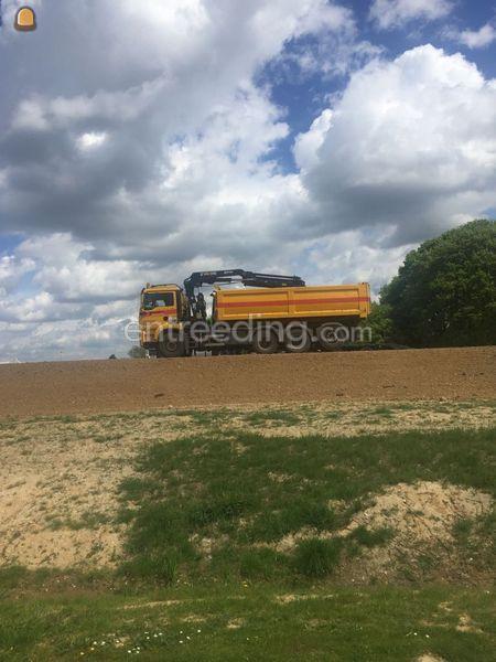 MAN 8x4 kraan-containerauto