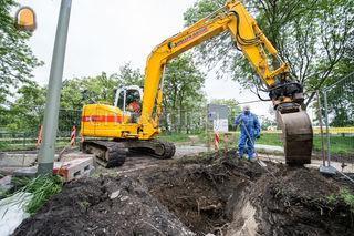 New Holland E80B MSR Omgeving Maastricht