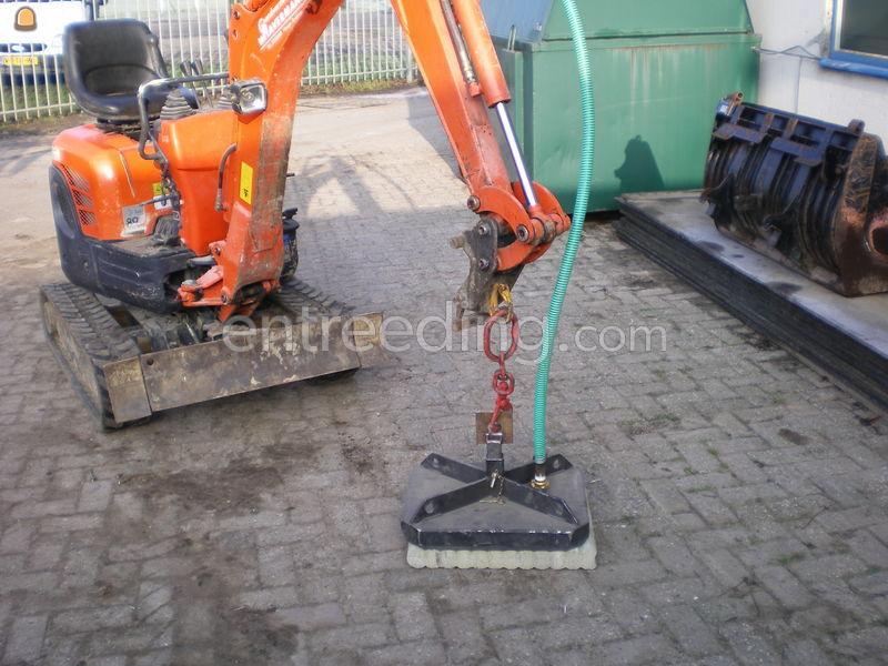 Minigraver met zuignap