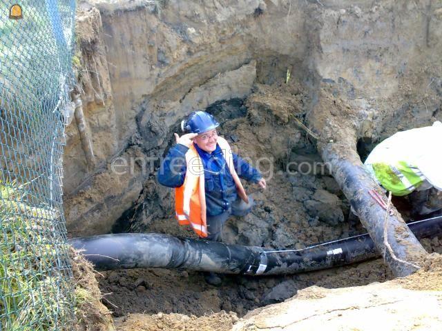 Projecten / werken HDPE leiding leggen