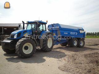 New Holland TVT 190 + Har... Omgeving Zevenbergen