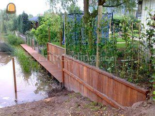 Damwand hardhout Omgeving Zevenbergen