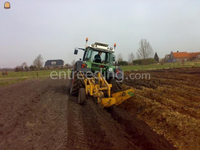Fendt 818 + diepploeg